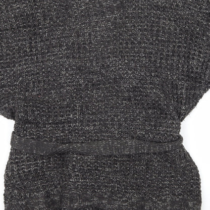 Evie Womens Grey  Knit Cardigan Jumper Size 12