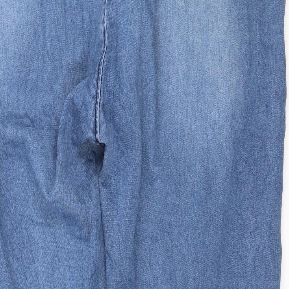 Womens UK Size 34 in Preworn Regular Fit Skinny Blue Jeans