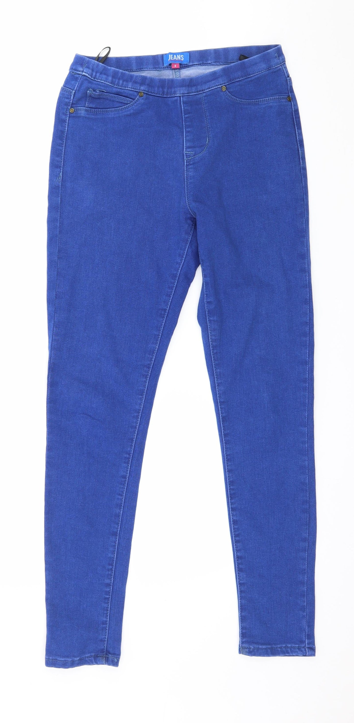 Jeans Womens Blue  Denim Skinny Jeans Size 8 L28 in