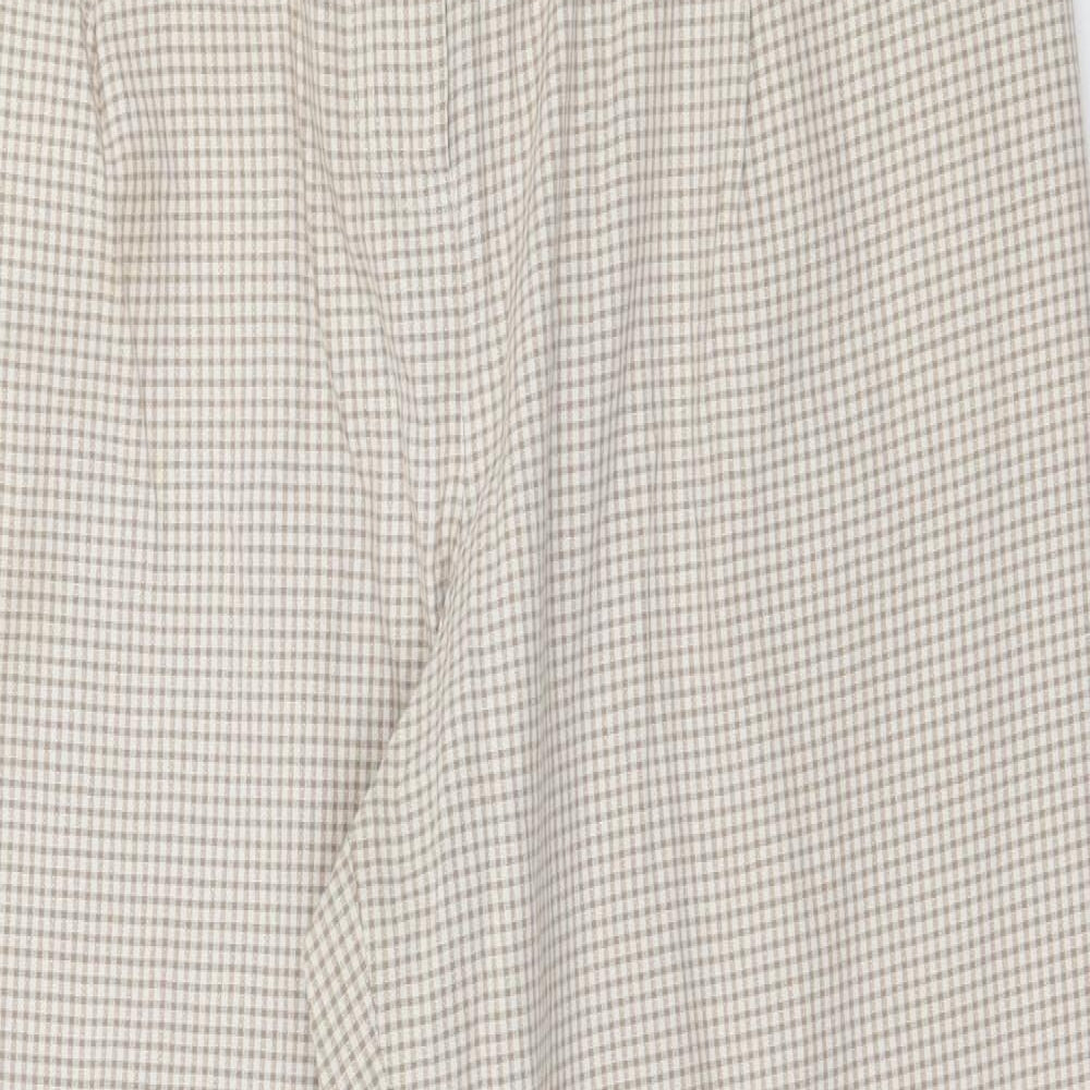 Womens UK Size 30 in Preworn Regular Fit  Brown Trousers