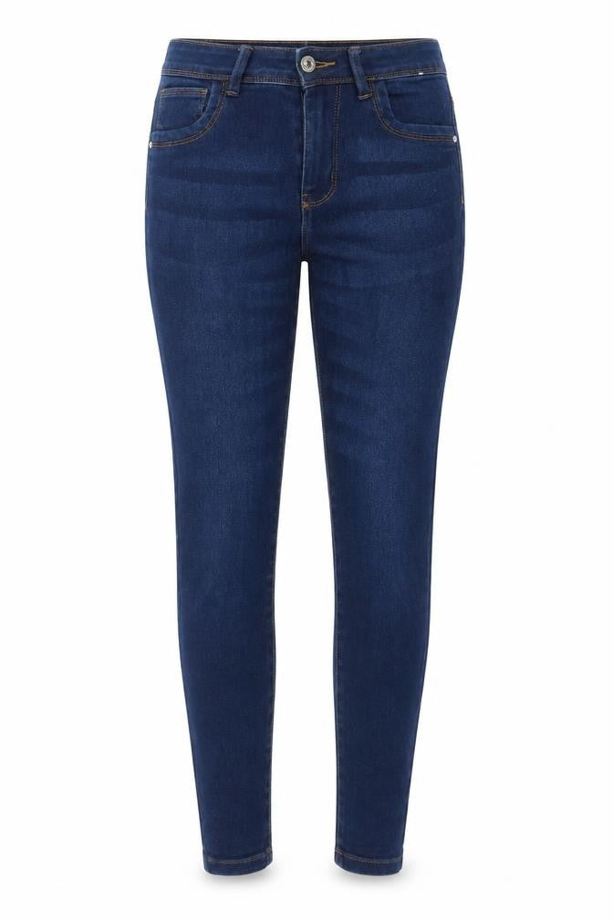 Womens UK Size 8 Denim & Co. Regular Fit Skinny Blue Jeans