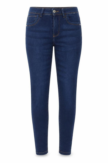 Womens UK Size 8 Denim & Co. Regular Fit Skinny Blue Jeans