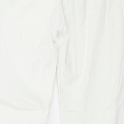 Womens UK Size 30 in Gap Regular Fit  White Trousers
