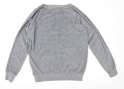 Disney Womens Grey Geometric  Top Pyjama Top Size S