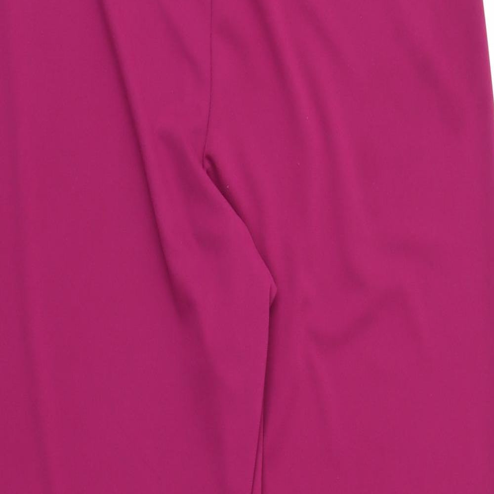 Kaleidoscope Womens Purple   Trousers  Size 12 L28 in