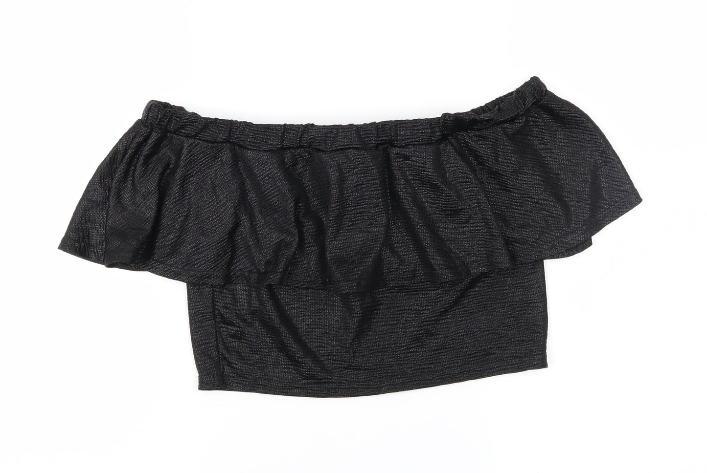 Lipsy Womens Black   Basic Blouse Size 10