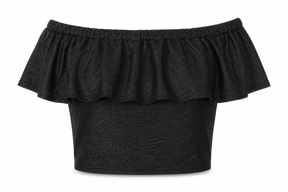Womens UK Size 10 Lipsy Black Basic Blouse