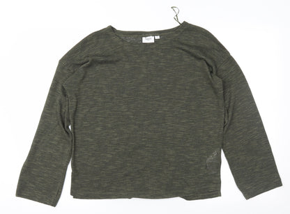 Saint Tropez Clothing Womens Green   Pullover Jumper Size S