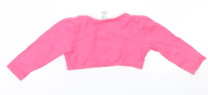 Maggie & Zoe Girls Pink   Cardigan Jumper Size 12-18 Months