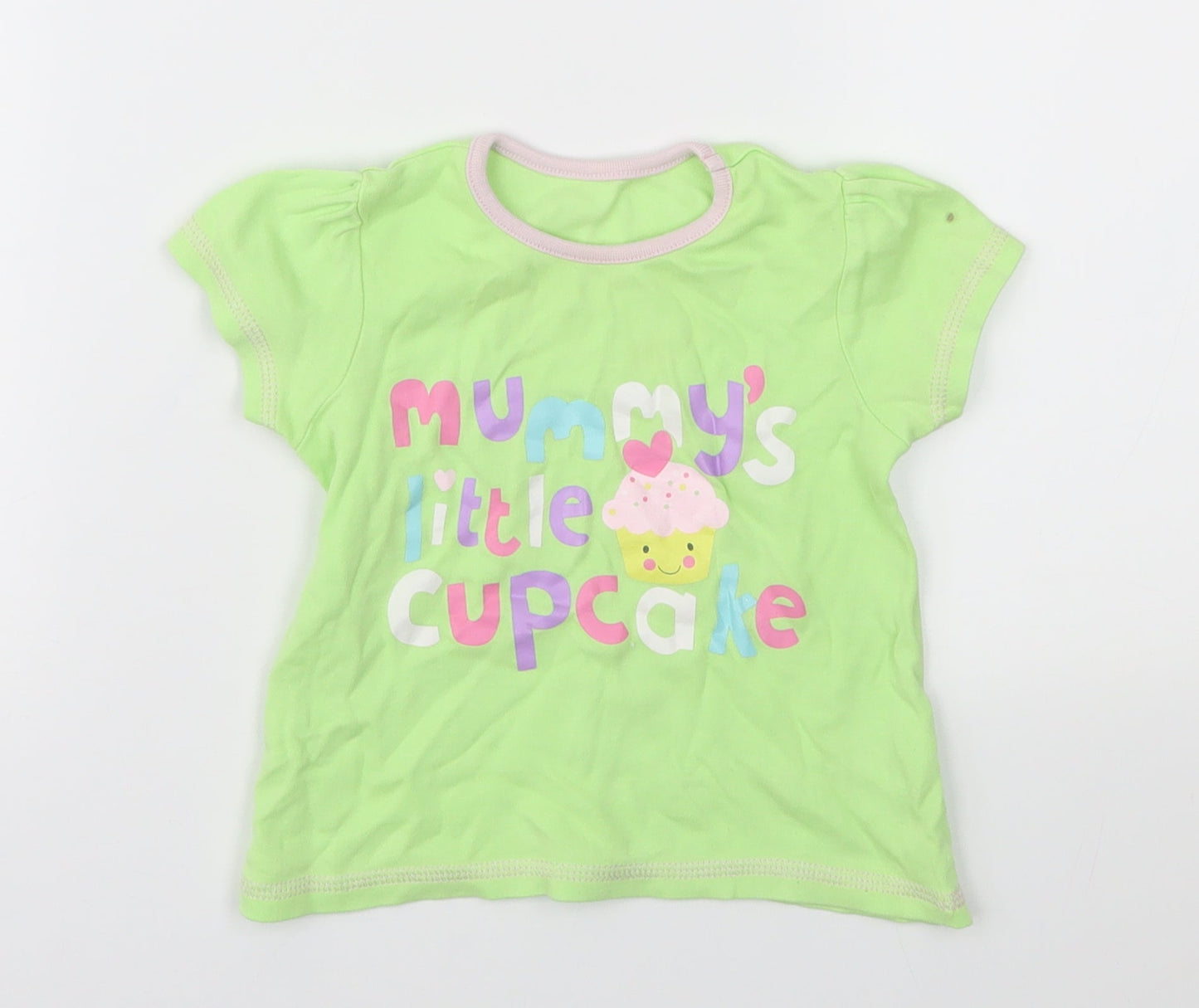 George Baby Green   Basic T-Shirt Size 12-18 Months