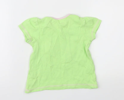 George Baby Green   Basic T-Shirt Size 12-18 Months