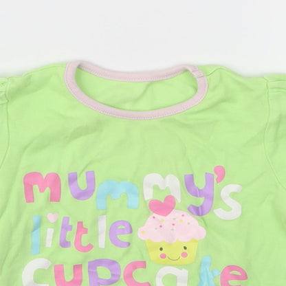 George Baby Green   Basic T-Shirt Size 12-18 Months