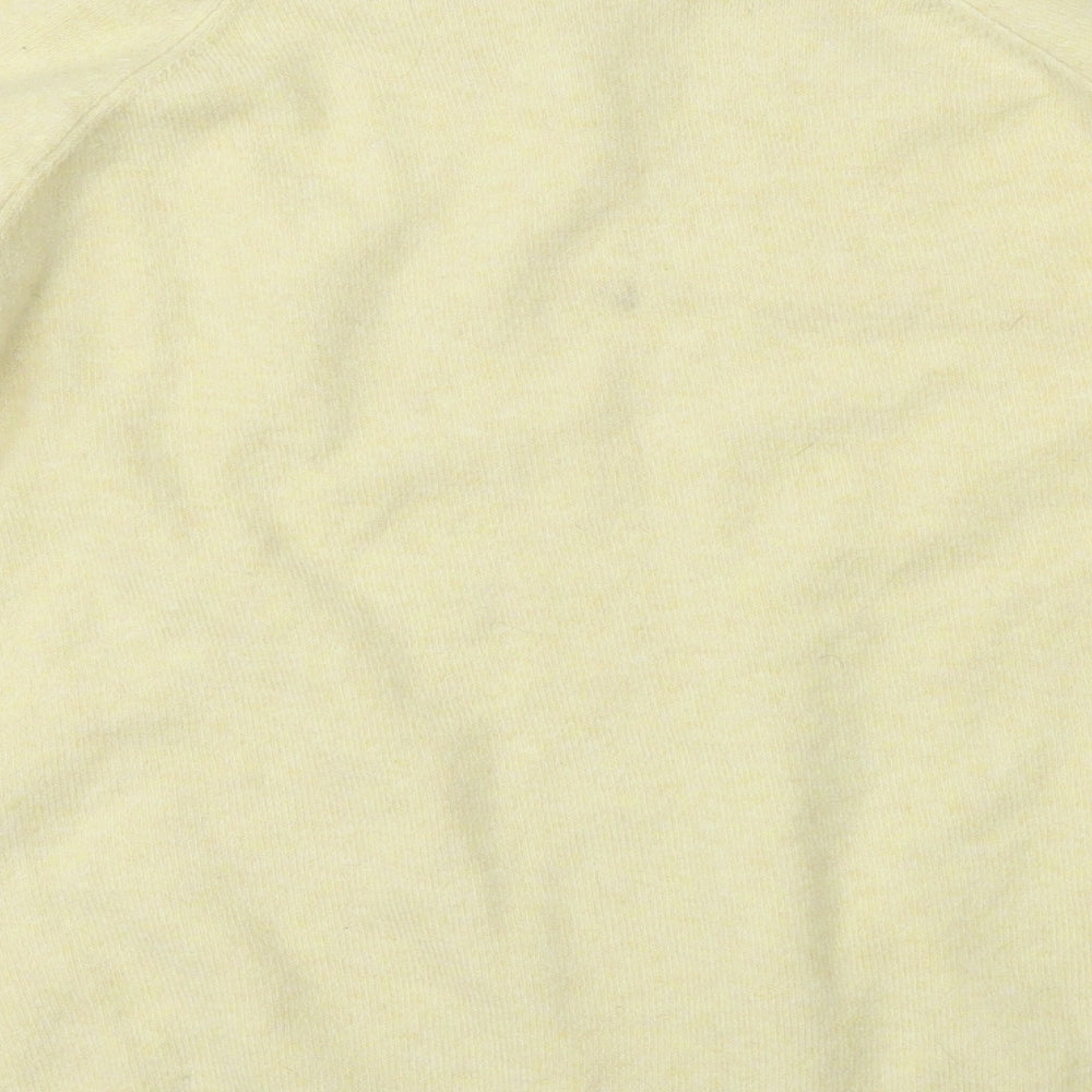 Vero Moda Womens Yellow  Knit Pullover Jumper Size XL