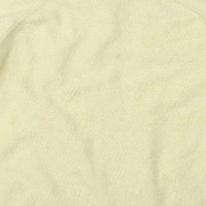 Vero Moda Womens Yellow  Knit Pullover Jumper Size XL