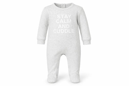 Matalan Baby Grey Polka Dot  Babygrow One-Piece Size 0-3 Months