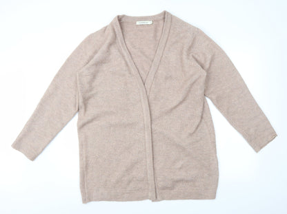 THINK POSITIVE Womens Brown   Cardigan Jumper Size XL