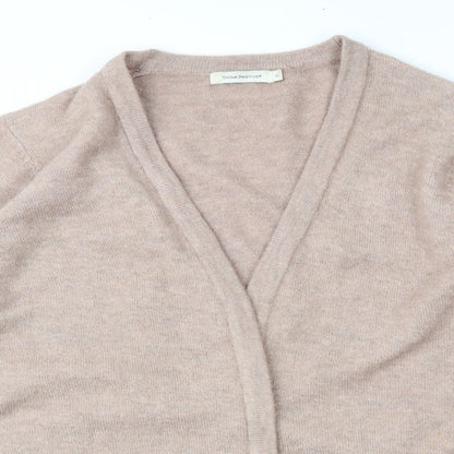 THINK POSITIVE Womens Brown   Cardigan Jumper Size XL