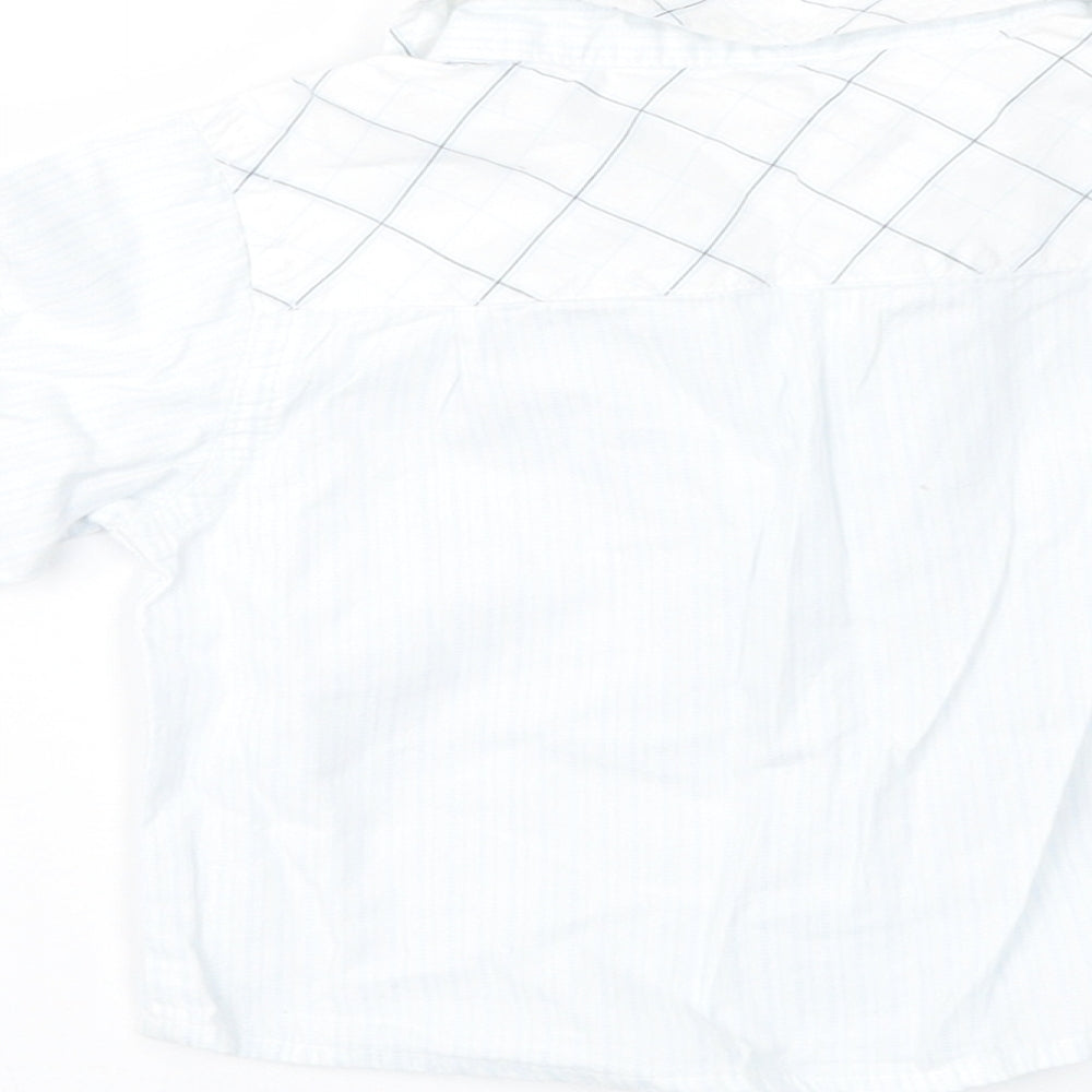 C&A Boys Blue Striped  Basic Button-Up Size 3-6 Months
