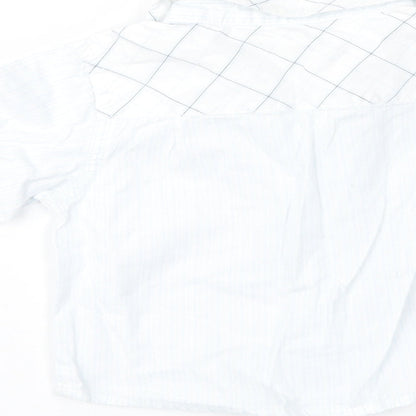 C&A Boys Blue Striped  Basic Button-Up Size 3-6 Months