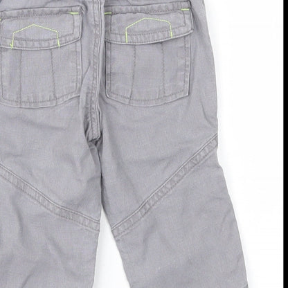 Baby Boutique Boys Grey   Cargo Trousers Size 3-6 Months