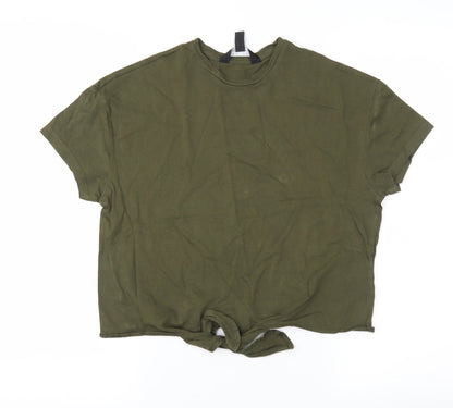 New Look Girls Green   Basic T-Shirt Size 12-13 Years