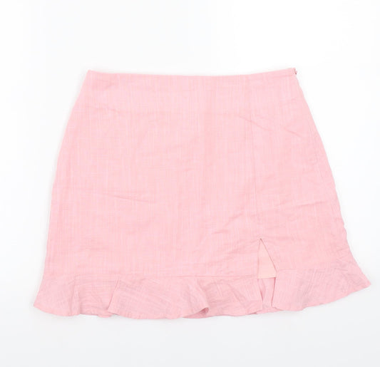 SheIn Womens Pink   A-Line Skirt Size S