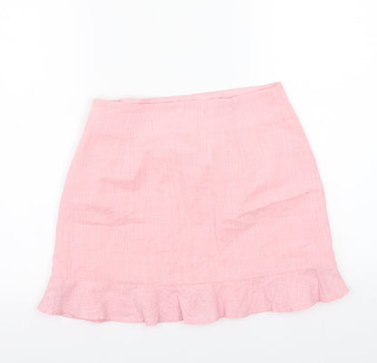 SheIn Womens Pink   A-Line Skirt Size S