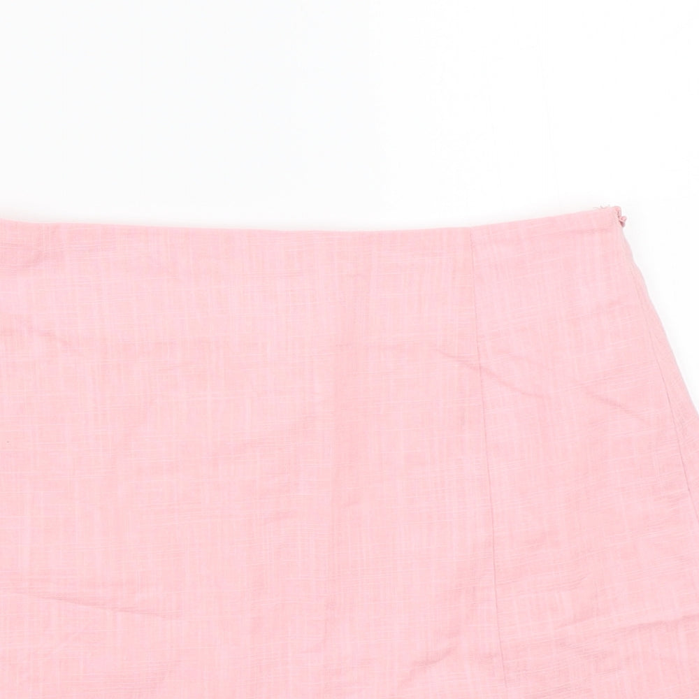 SheIn Womens Pink   A-Line Skirt Size S