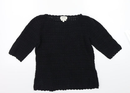 Next Womens Black   Pullover Jumper Size 6