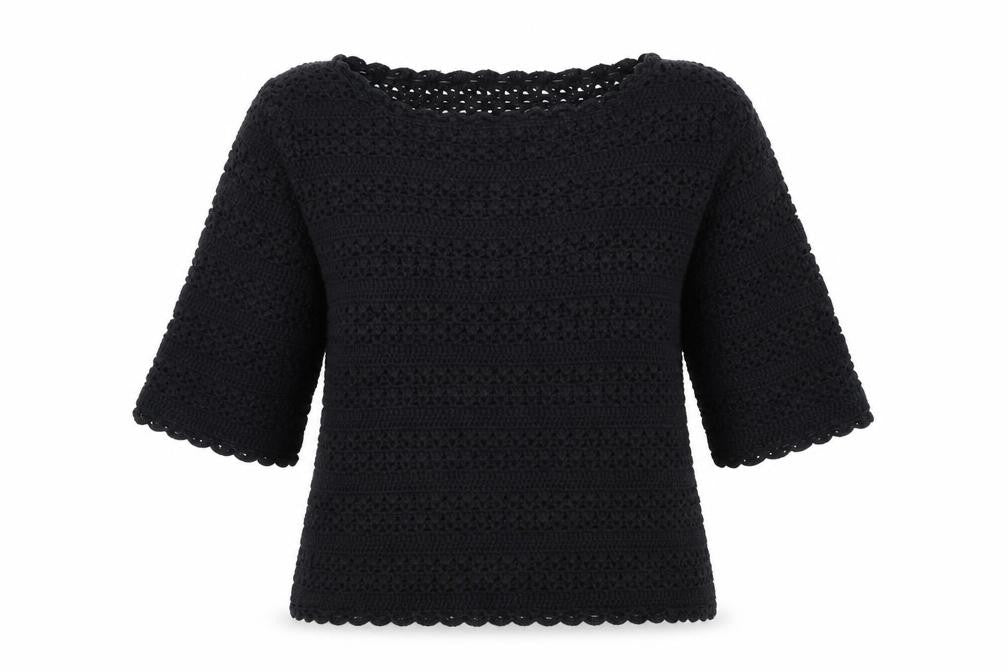 Next Womens Black   Pullover Jumper Size 6