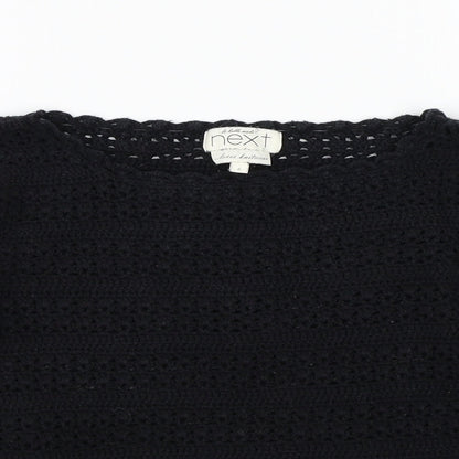 Next Womens Black   Pullover Jumper Size 6