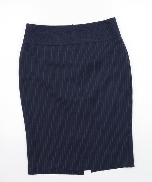 F&F Womens Blue   A-Line Skirt Size 10