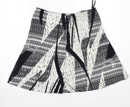 Papaya Womens White   A-Line Skirt Size 10