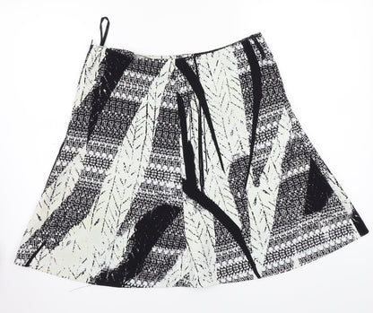 Papaya Womens White   A-Line Skirt Size 10