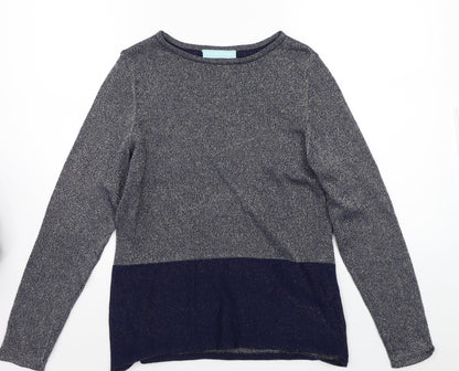 Avenue Womens Blue   Pullover Jumper Size M