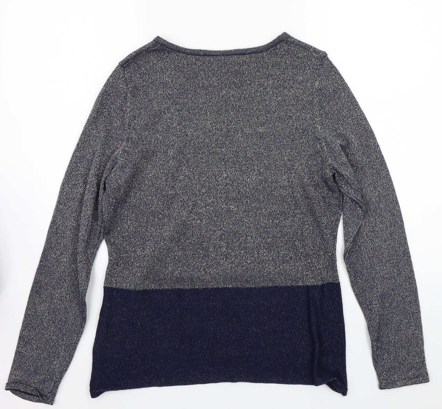 Avenue Womens Blue   Pullover Jumper Size M