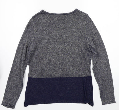 Avenue Womens Blue   Pullover Jumper Size M