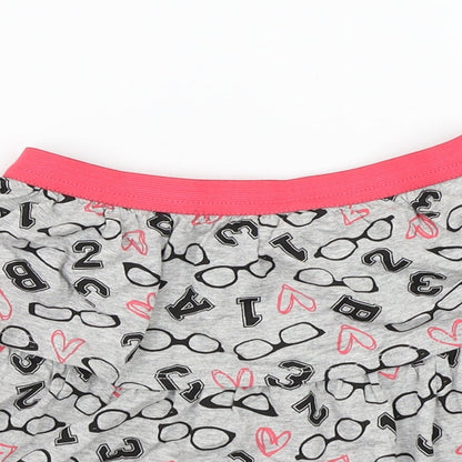 George Girls Grey   A-Line Skirt Size 4-5 Years