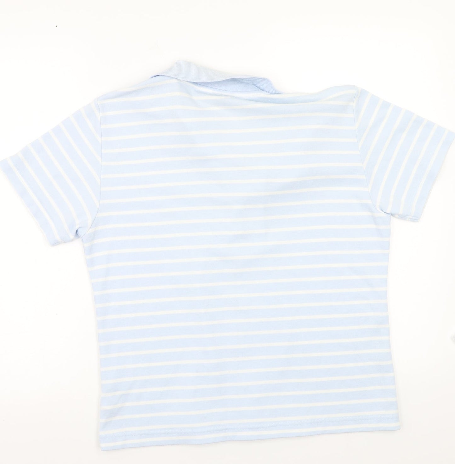 Womens UK Size M Donna lewis Blue Basic Button-Up