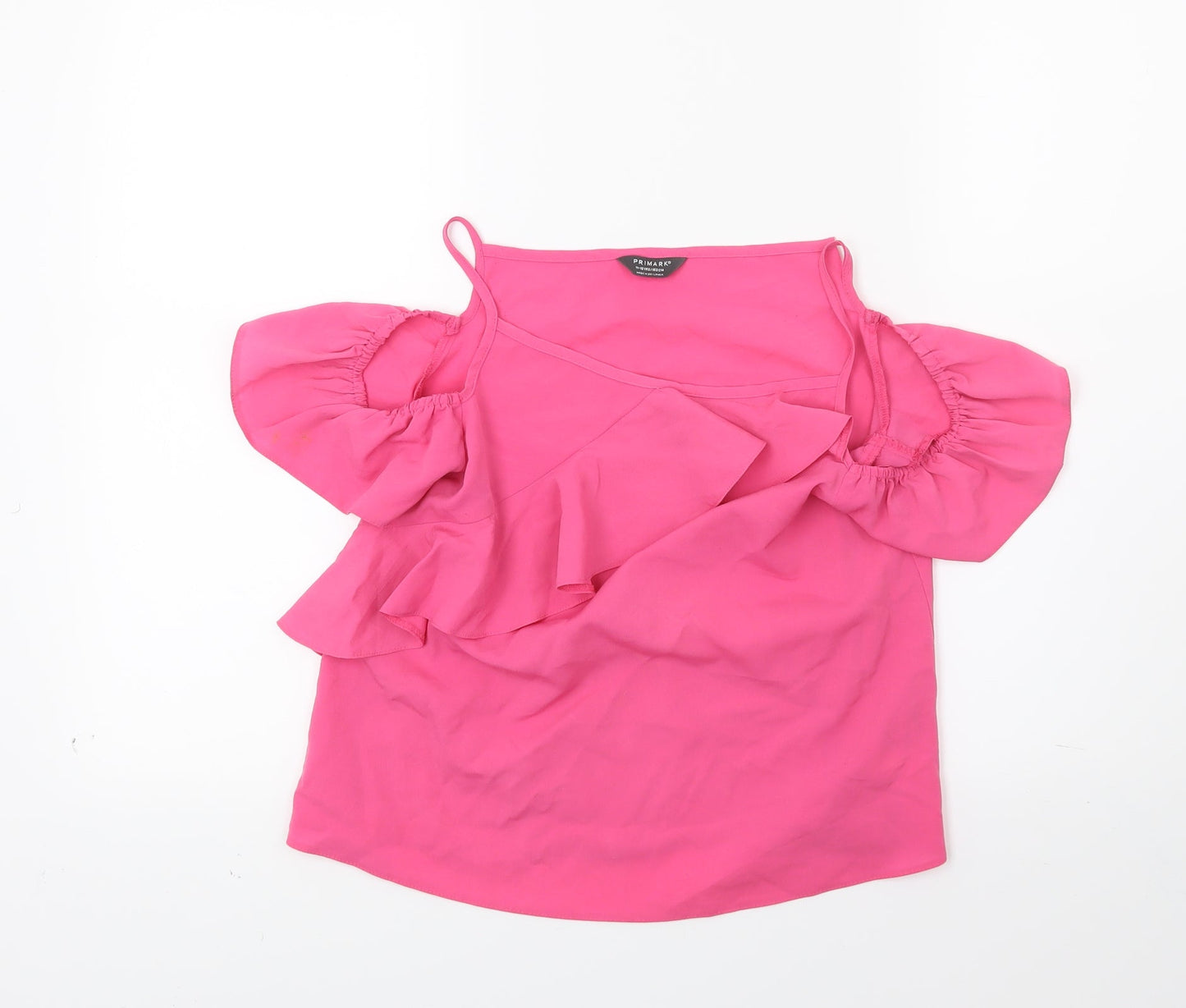 Primark Girls Pink   Basic Blouse Size 12 Years