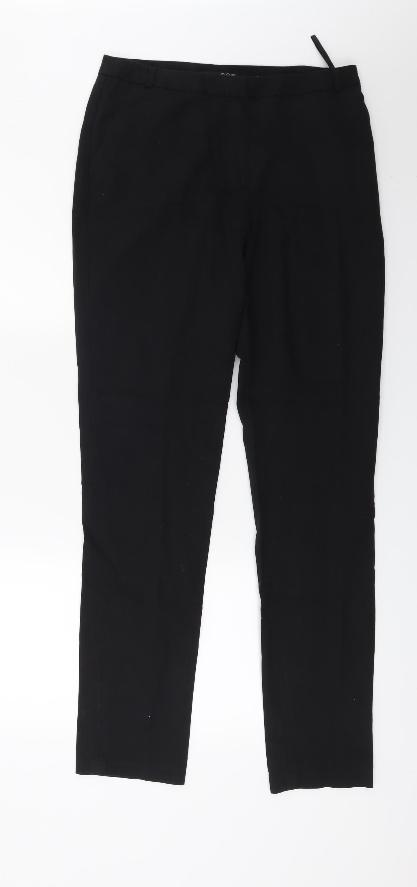 Primark Womens Black   Trousers  Size 8 L28 in