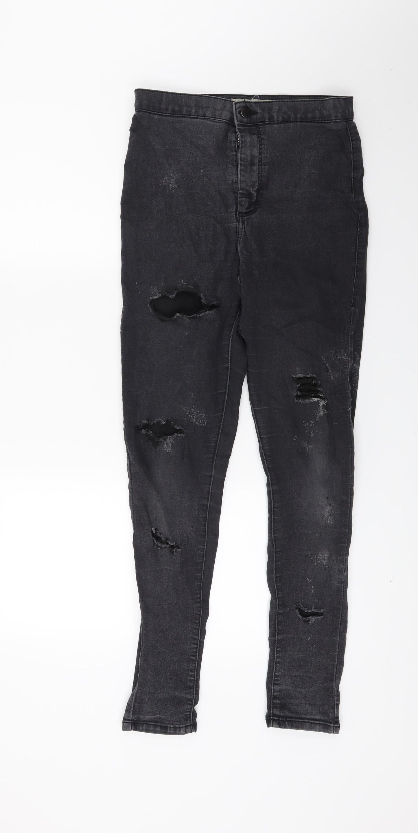 Womens UK Size 28 in Top shop Regular Fit Jegging Black Jeans