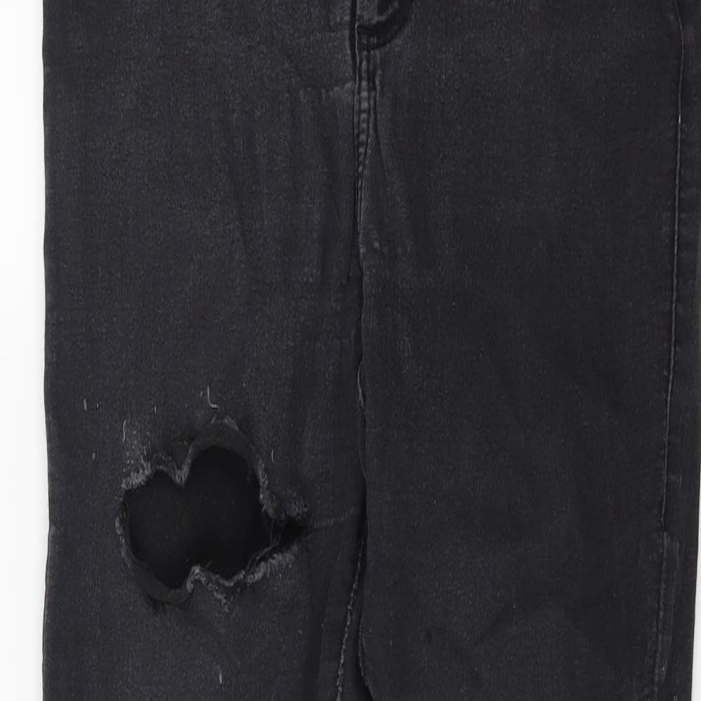 Womens UK Size 28 in Top shop Regular Fit Jegging Black Jeans