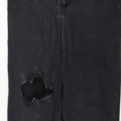 Womens UK Size 28 in Top shop Regular Fit Jegging Black Jeans