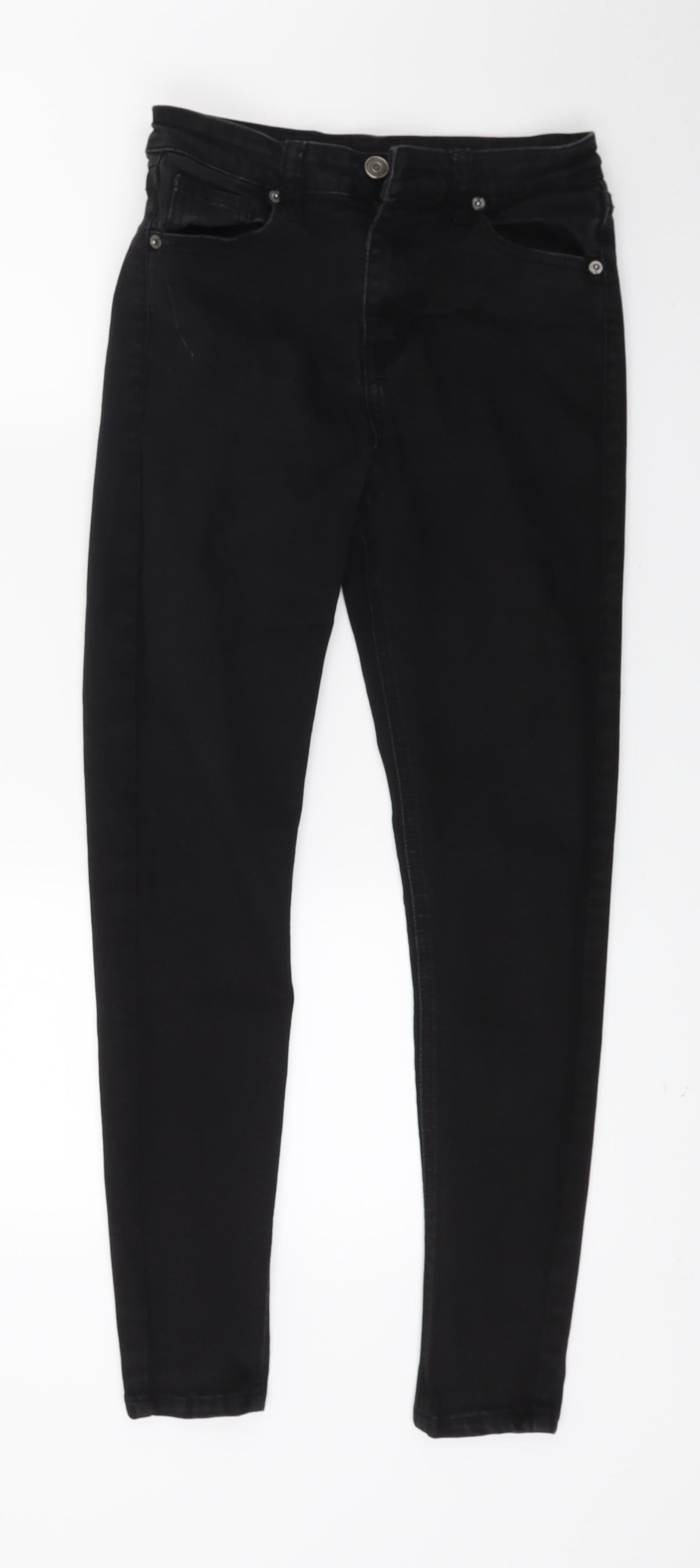Blakley Womens Black  Denim Skinny Jeans Size S L25 in