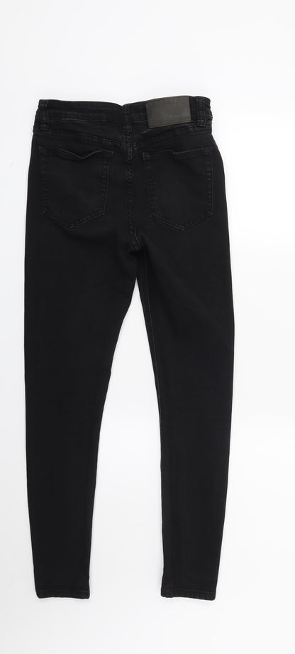 Blakley Womens Black  Denim Skinny Jeans Size S L25 in