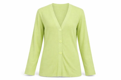 Marks & Spencer Womens Green  Knit Cardigan Jumper Size 8