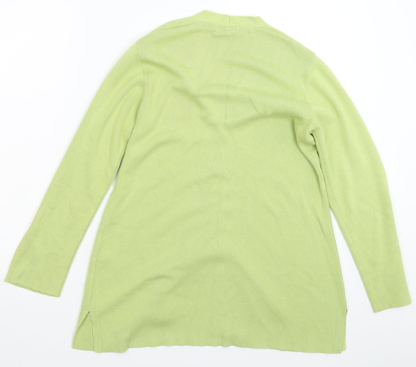 Marks and Spencer Womens Green  Knit Cardigan Jumper Size 8