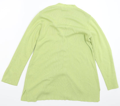 Marks and Spencer Womens Green  Knit Cardigan Jumper Size 8