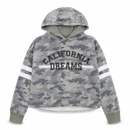 Primark Girls Multicoloured Camouflage  Pullover Hoodie Size 11-12 Years